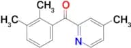 2-(2,3-Dimethylbenzoyl)-4-methylpyridine