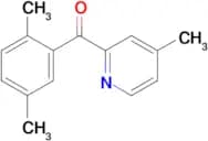 2-(2,5-Dimethylbenzoyl)-4-methylpyridine
