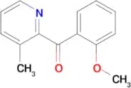 2-(2-Methoxybenzoyl)-3-methylpyridine