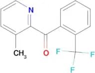 3-Methyl-2-(2-trifluoromethylbenzoyl)pyridine