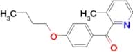 2-(4-Butoxybenzoyl)-3-methylpyridine