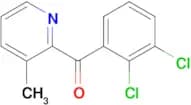 2-(2,3-Dichlorobenzoyl)-3-methylpyridine