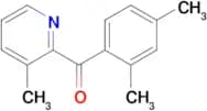 2-(2,4-Dimethylbenzoyl)-3-methylpyridine