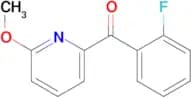 2-(2-Fluorobenzoyl)-6-methoxypyridine