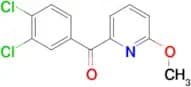 2-(3,4-Dichlorobenzoyl)-6-methoxypyridine