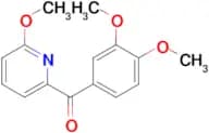 2-(3,4-Dimethoxybenzoyl)-6-methoxypyridine