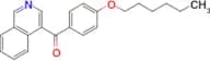 4-(4-Hexyloxybenzoyl)isoquinoline