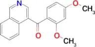 4-(2,4-Dimethoxybenzoyl)isoquinoline