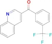 3-(3-Trifluoromethylbenzoyl)quinoline