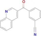 3-(3-Cyanobenzoyl)quinoline