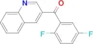 3-(2,5-Difluorobenzoyl)quinoline