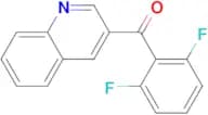 3-(2,6-Difluorobenzoyl)quinoline
