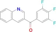 3-(3,4,5-Trifluorobenzoyl)quinoline