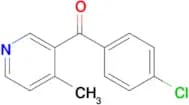 3-(4-Chlorobenzoyl)-4-methylpyridine