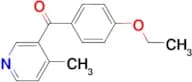 3-(4-Ethoxybenzoyl)-4-methylpyridine