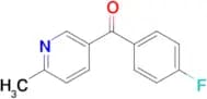 5-(4-Fluorobenzoyl)-2-methylpyridine