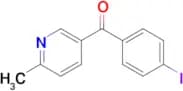 5-(4-Iodobenzoyl)-2-methylpyridine