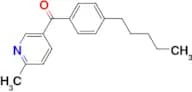 2-Methyl-5-(4-pentylbenzoyl)pyridine