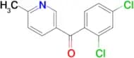 5-(2,4-Dichlorobenzoyl)-2-methylpyridine