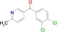5-(3,4-Dichlorobenzoyl)-2-methylpyridine