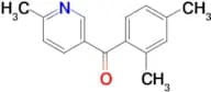 5-(2,4-Dimethylbenzoyl)-2-methylpyridine