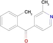 4-(2-Methylbenzoyl)-2-methylpyridine