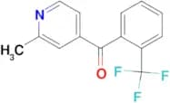 2-Methyl-4-(2-trifluoromethylbenzoyl)pyridine