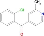 4-(2-Chlorobenzoyl)-2-methylpyridine