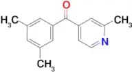 4-(3,5-Dimethylbenzoyl)-2-methylpyridine