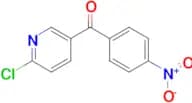 2-Chloro-5-(4-nitrobenzoyl)pyridine