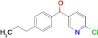 2-Chloro-5-(4-propylbenzoyl)pyridine