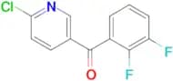 2-Chloro-5-(2,3-difluorobenzoyl)pyridine