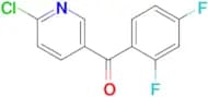 2-Chloro-5-(2,4-difluorobenzoyl)pyridine
