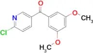 2-Chloro-5-(3,5-dimethoxybenzoyl)pyridine