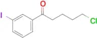 5-chloro-1-(3-iodophenyl)-1-oxopentane