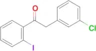 2-(3-chlorophenyl)-2′-iodoacetophenone