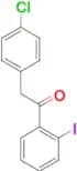 2-(4-chlorophenyl)-2′-iodoacetophenone