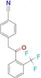 2-(4-cyanophenyl)-2′-trifluoromethylacetophenone