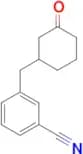 3-[(3-Oxocyclohexyl)methyl]benzonitrile