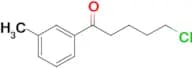 5-chloro-1-(3-methylphenyl)-1-oxopentane