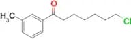 7-chloro-1-(3-methylphenyl)-1-oxoheptane