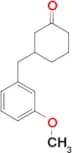 3-[(3-Methoxyphenyl)methyl]cyclohexanone