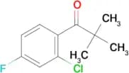 2′-chloro-2,2-dimethyl-4′-fluoropropiophenone