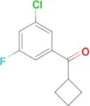 3-Chloro-5-fluorophenyl cyclobutyl ketone