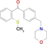 4′-morpholinomethyl-2-thiomethylbenzophenone