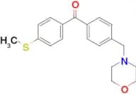 4-morpholinomethyl-4′-thiomethylbenzophenone
