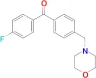 4-fluoro-4′-morpholinomethyl benzophenone