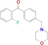 2-fluoro-4′-morpholinomethyl benzophenone
