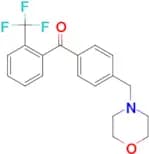 4′-morpholinomethyl-2-trifluoromethylbenzophenone