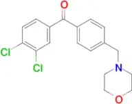 3,4-dichloro-4′-morpholinomethyl benzophenone